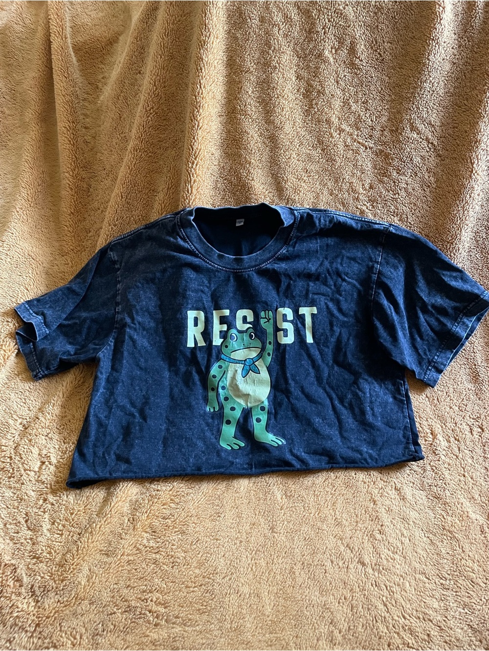 RESIST FROG Crop Top